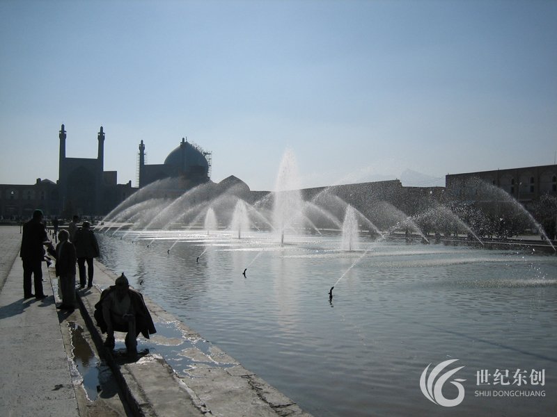 伊朗伊玛目广场水景喷泉工程
